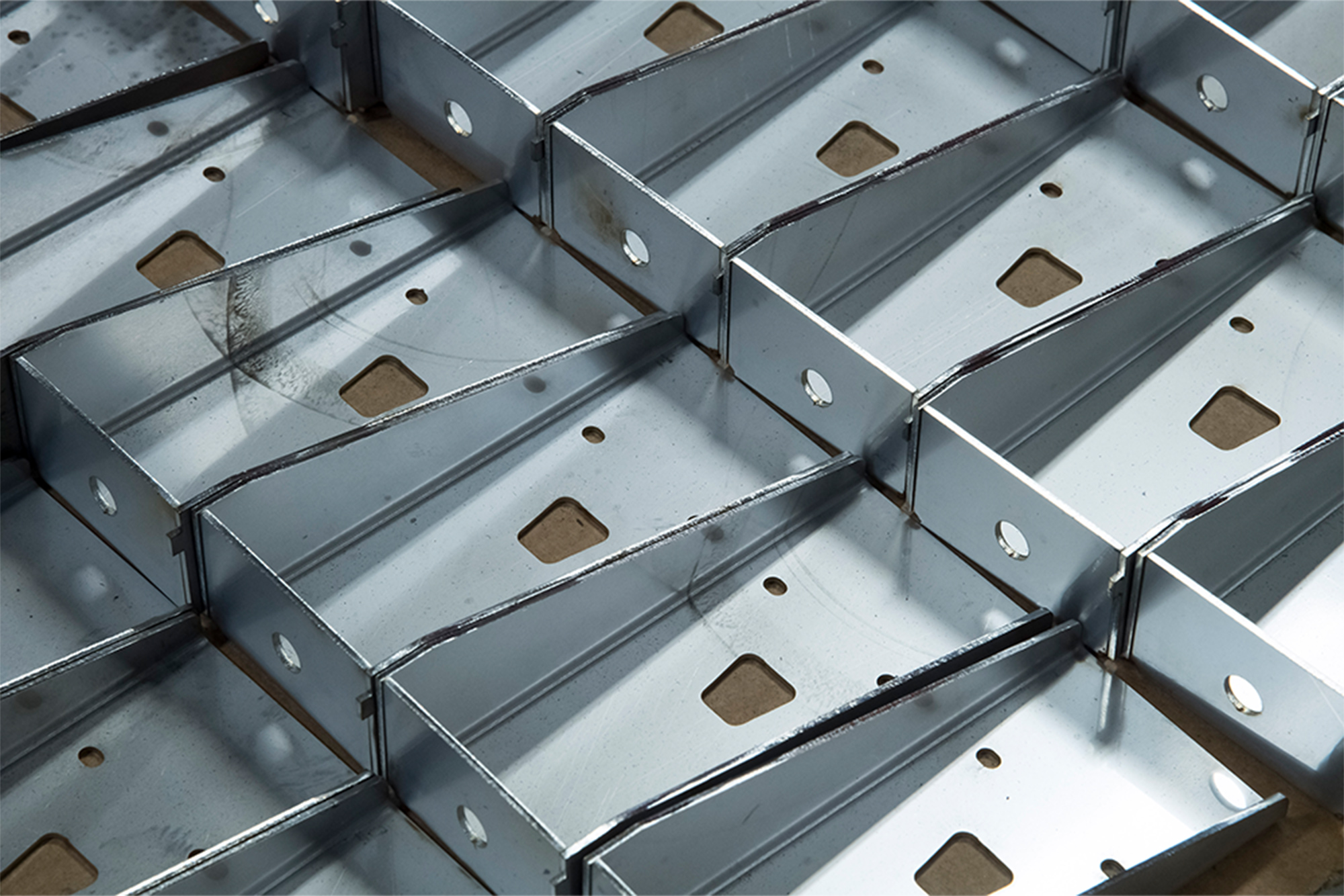 Formed sheet-metal brackets