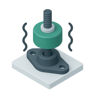 Rubber Vibration Isolation Mounts
