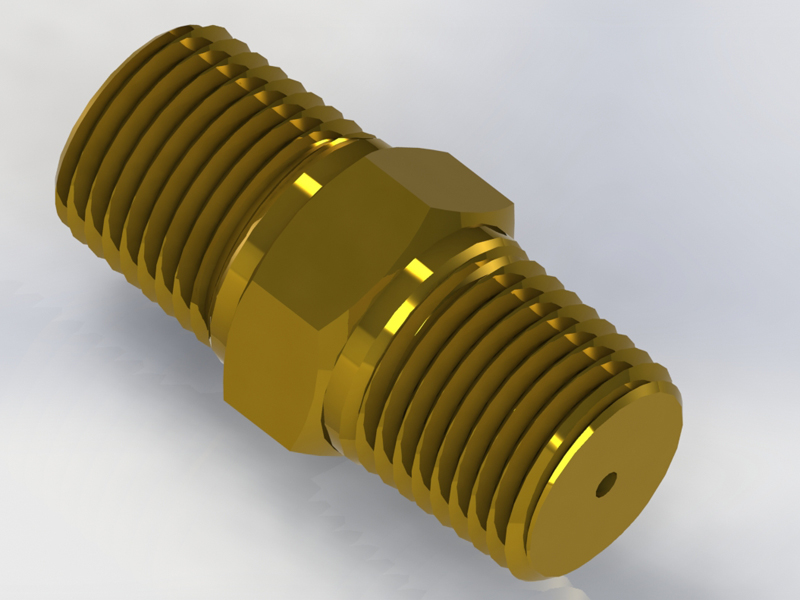 Precision Metal Orifice — Brass Body