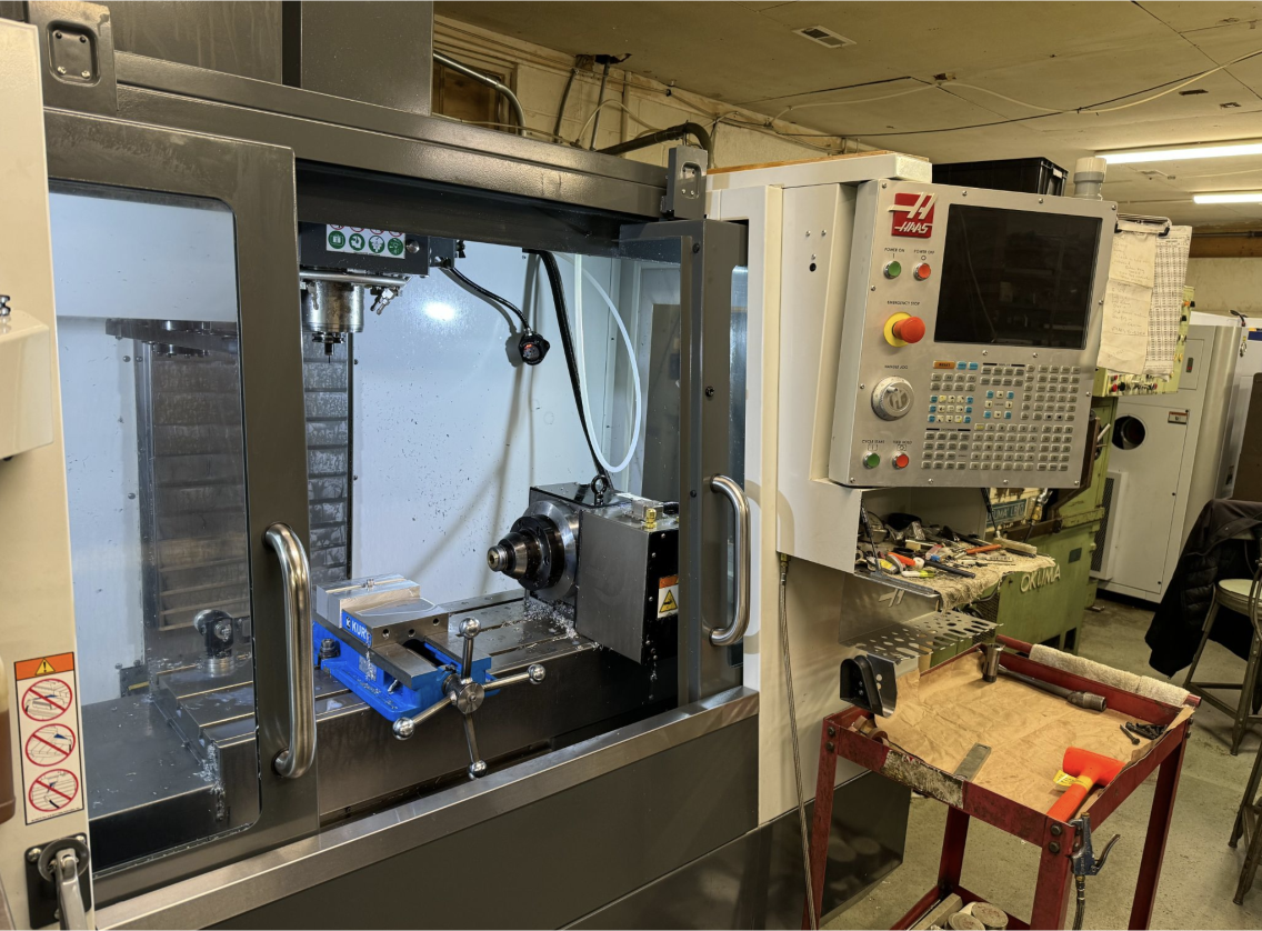 Haas VF-2 CNC Vertical Machining Center with 4-Axis Rotary