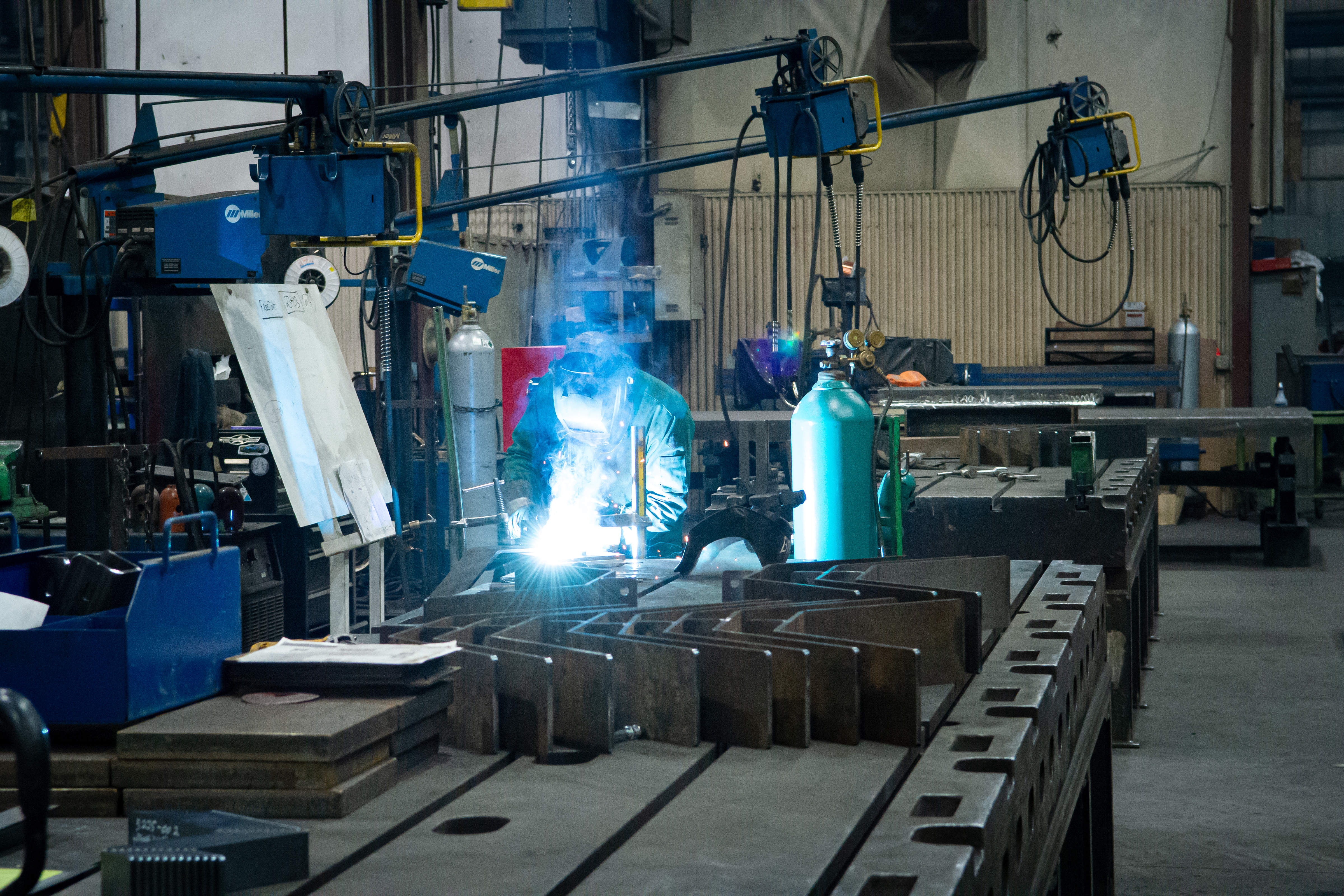 ASME Certified Custom Metal Fabrication — pressure vessels, process piping, and structural assemblies built to Section VIII and B31.1/B31.3 standards with certified welders and NDE inspection.
